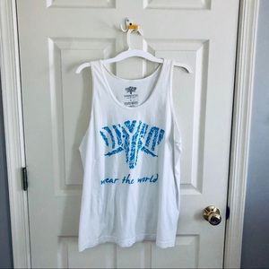 Serengetee “wear the world” Large Tank Top